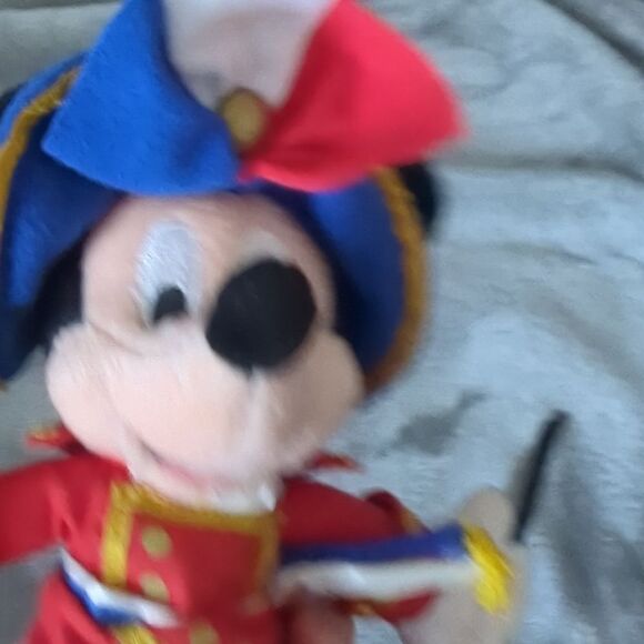 Disney Mickey Mouse Bean Bag plush toy as French Soldier - Picture 6 of 6